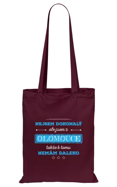 Látková taška Nejsem dokonalý, ale jsem z ...