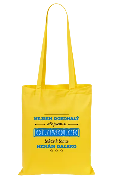 Látková taška Nejsem dokonalý, ale jsem z ...