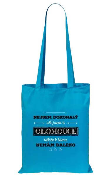 Látková taška Nejsem dokonalý, ale jsem z ...