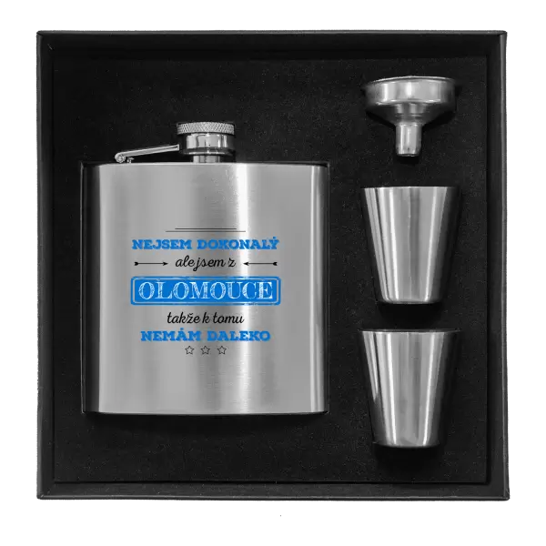 Placatka v krabičce Nejsem dokonalý, ale jsem z ...