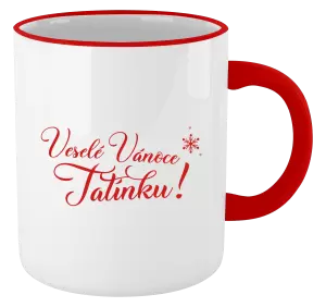 Vánoční hrnek Veselé Vánoce tatínku