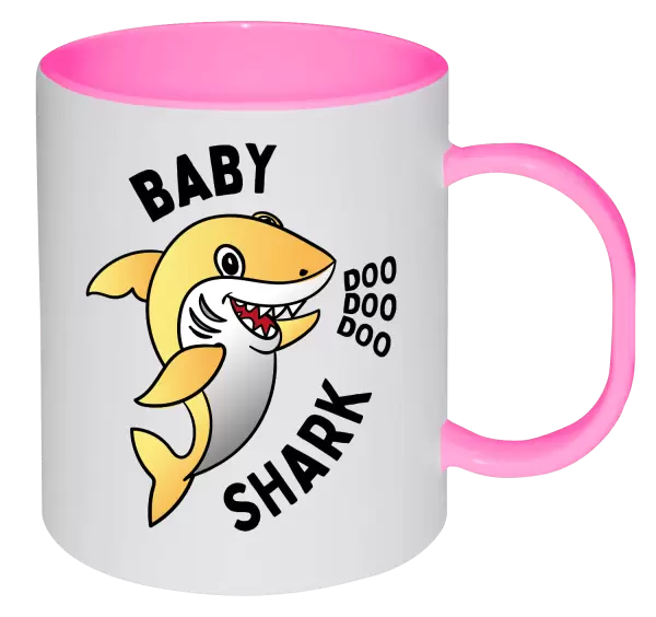Plastový hrnek Baby Shark