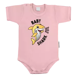 Dětské body s krátkým rukávem Baby Shark