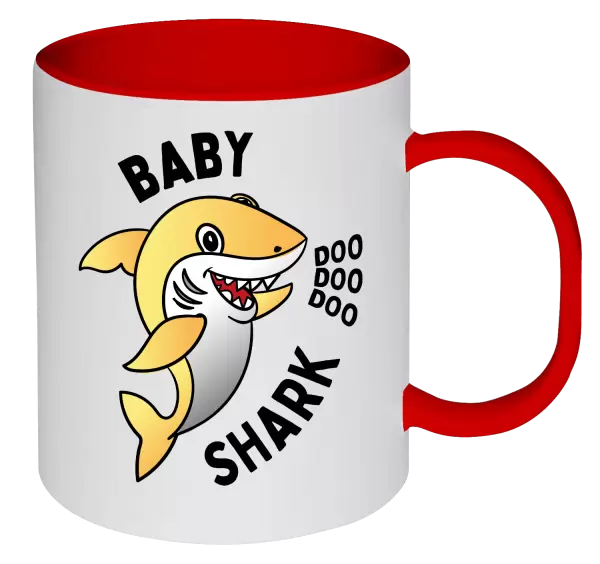 Plastový hrnek Baby Shark