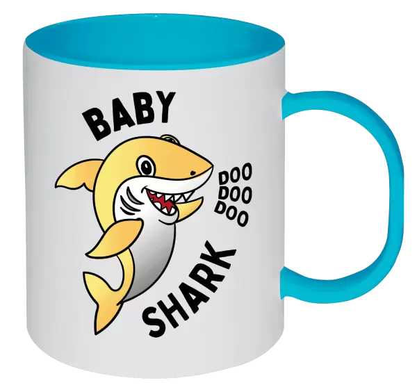 Plastový hrnek Baby Shark