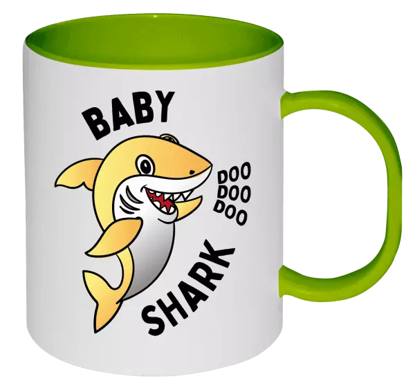 Plastový hrnek Baby Shark