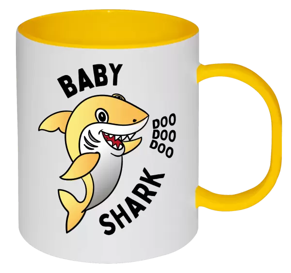 Plastový hrnek Baby Shark