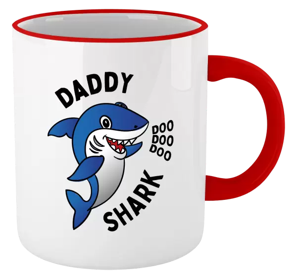 Hrnek Daddy Shark