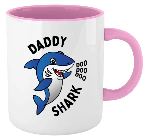 Hrnek Daddy Shark