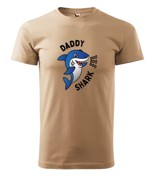 Pánské tričko Daddy Shark