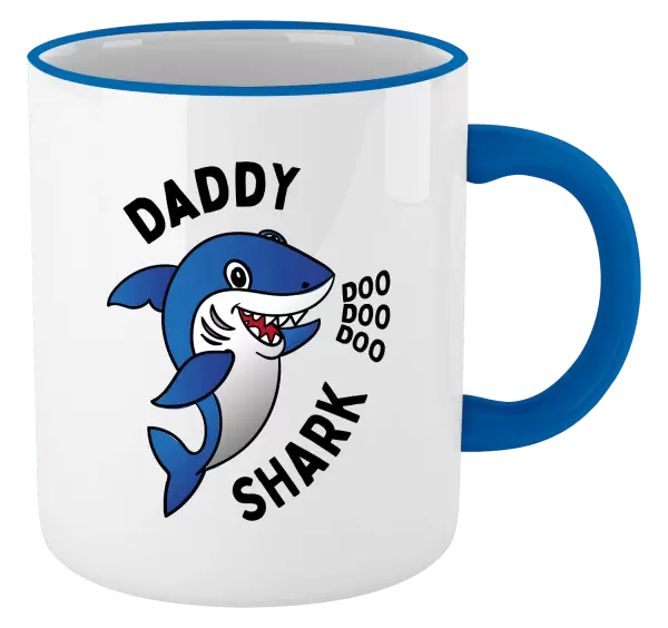 Hrnek Daddy Shark