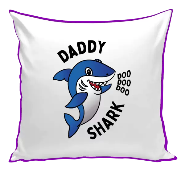 Polštář Daddy Shark