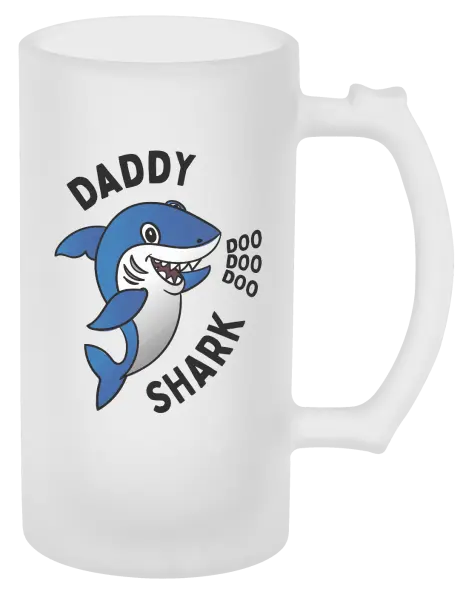Půllitr Daddy Shark