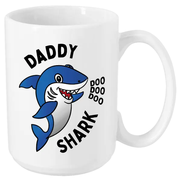 Hrnek Daddy Shark