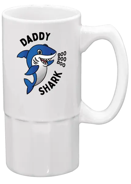 Půllitr Daddy Shark