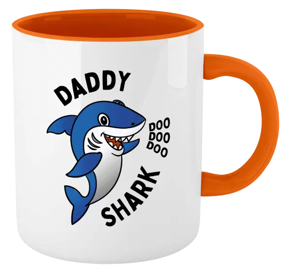 Hrnek Daddy Shark