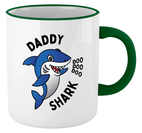 Hrnek Daddy Shark