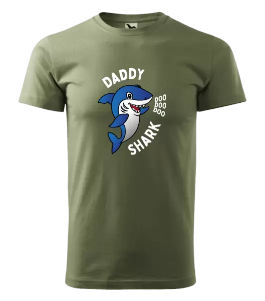 Pánské tričko Daddy Shark