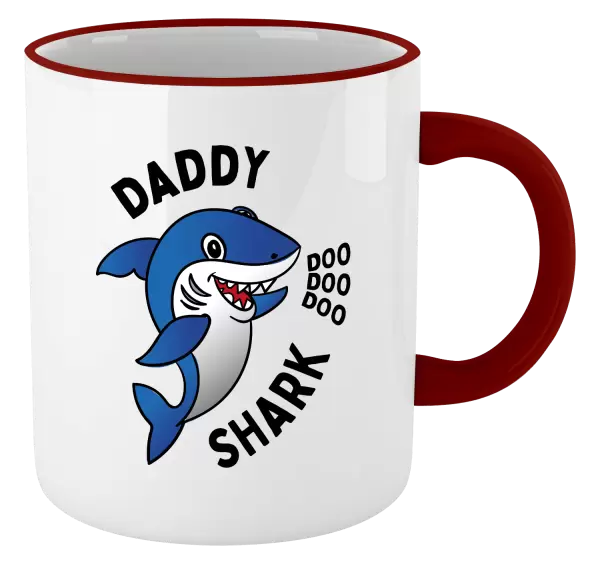 Hrnek Daddy Shark
