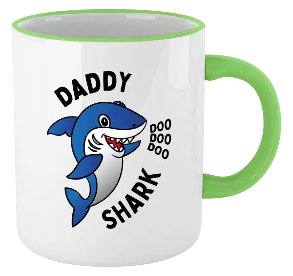 Hrnek Daddy Shark