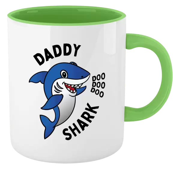 Hrnek Daddy Shark