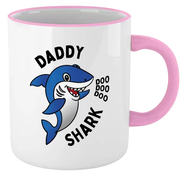 Hrnek Daddy Shark