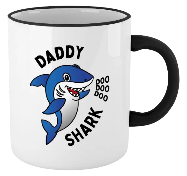 Hrnek Daddy Shark