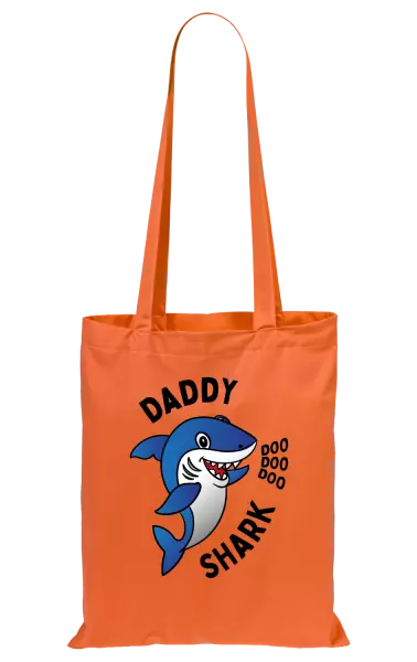 Látková taška Daddy Shark