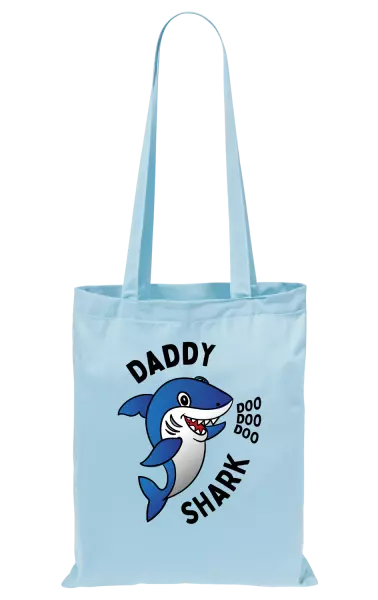 Látková taška Daddy Shark