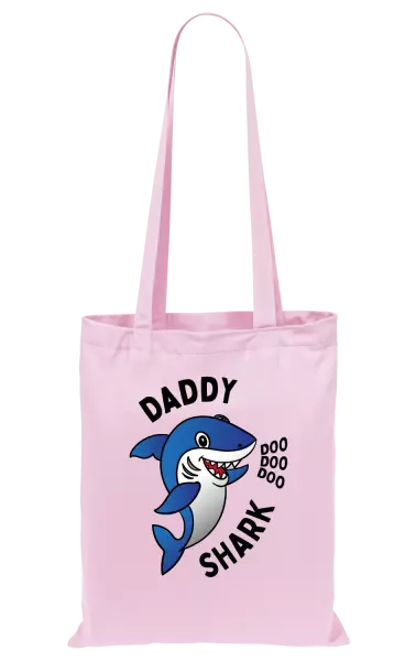 Látková taška Daddy Shark