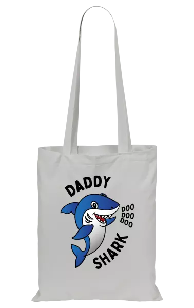 Látková taška Daddy Shark
