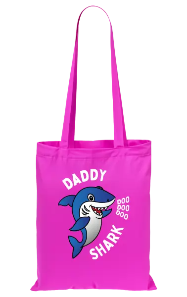 Látková taška Daddy Shark