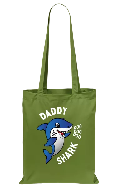 Látková taška Daddy Shark
