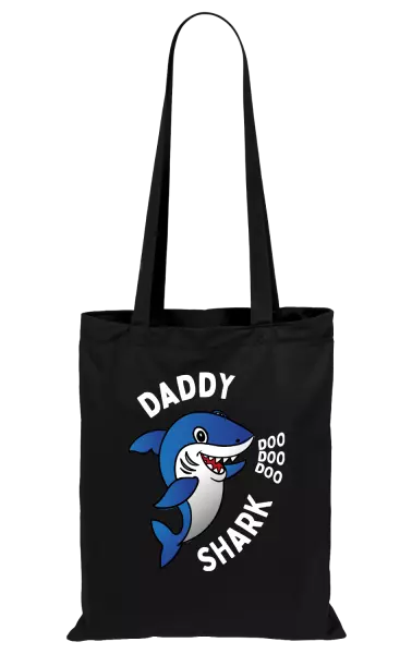 Látková taška Daddy Shark
