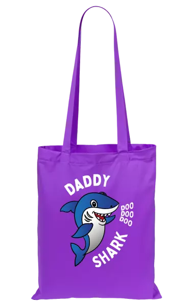 Látková taška Daddy Shark