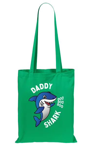 Látková taška Daddy Shark