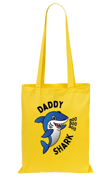 Látková taška Daddy Shark