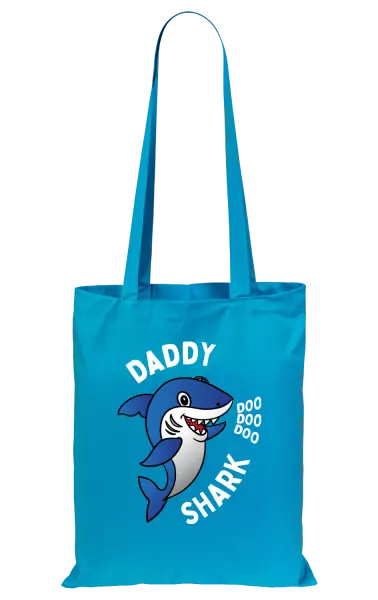 Látková taška Daddy Shark