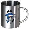 Nerezový hrnek Daddy Shark