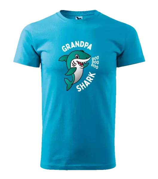 Pánské tričko Grandpa Shark