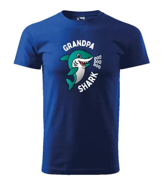 Pánské tričko Grandpa Shark