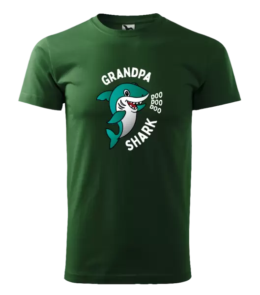 Pánské tričko Grandpa Shark