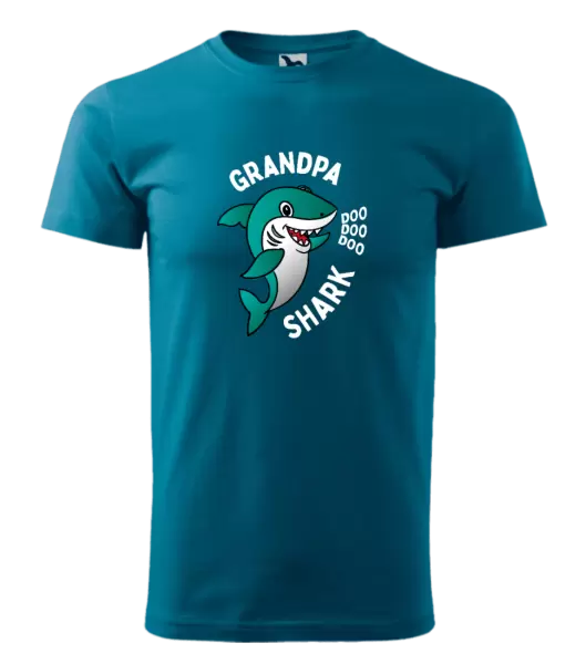 Pánské tričko Grandpa Shark