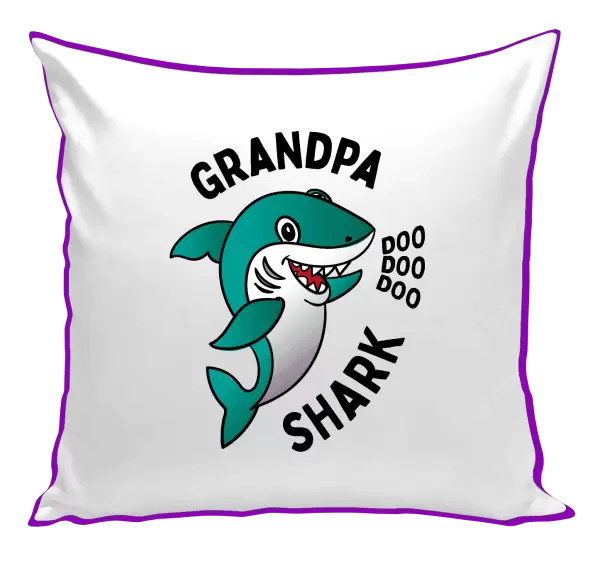 Polštář Grandpa Shark