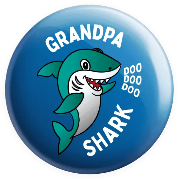Placka Grandpa Shark