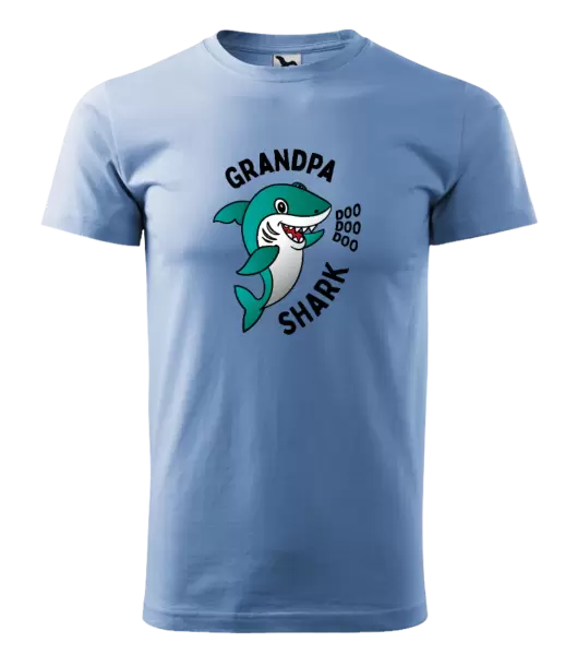 Pánské tričko Grandpa Shark