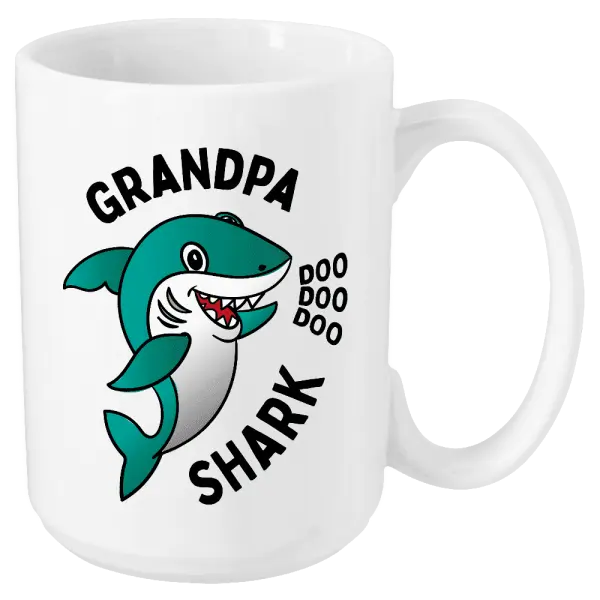 Hrnek Grandpa Shark