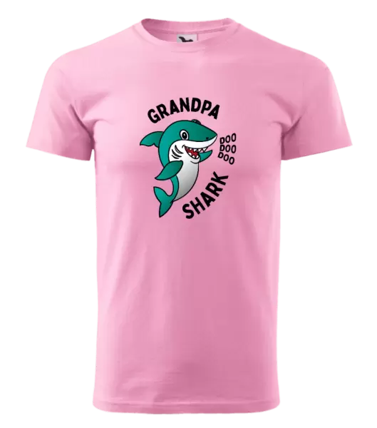Pánské tričko Grandpa Shark
