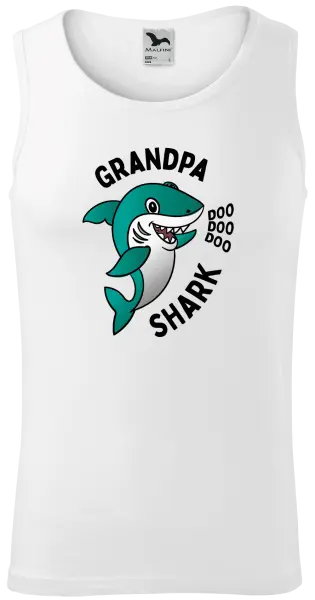 Pánské tílko Grandpa Shark