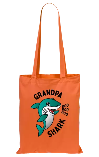 Látková taška Grandpa Shark